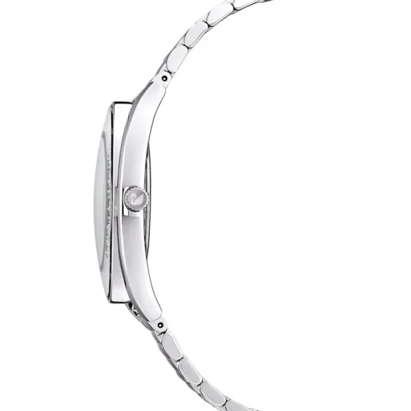 Swarovski Crystalline Aura dameshorloge Swiss made Zilver/Wit 5519462