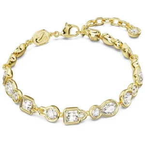 Swarovski Dextera armband Verschillende slijpvormen Goud/Wit 5667044
