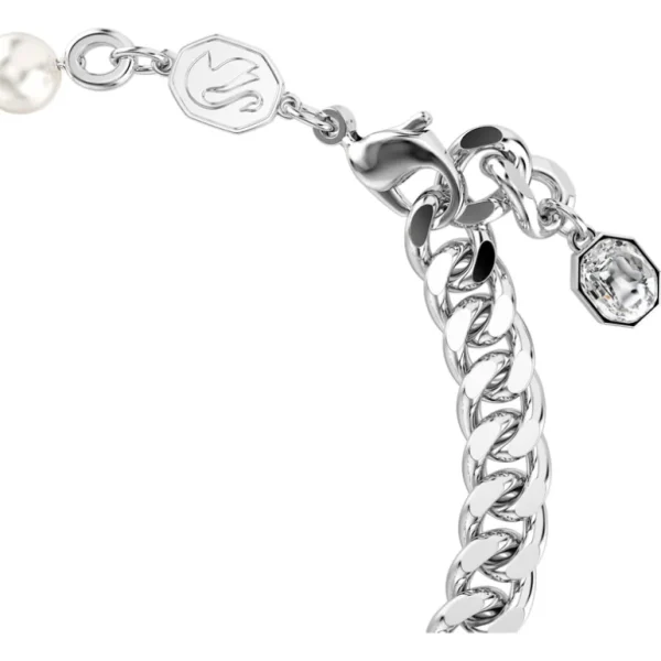Swarovski Dextera armband Pearl Zilver/Wit 5696256