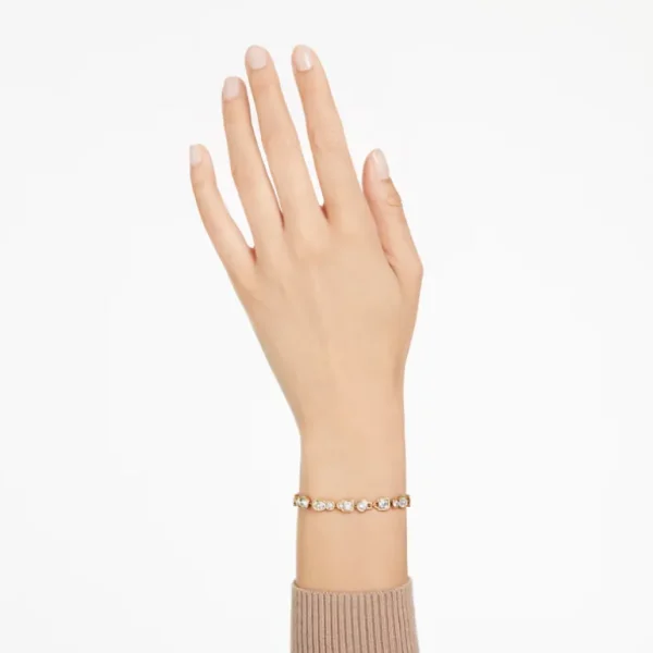 Swarovski Dextera armband Verschillende slijpvormen Goud/Wit 5667044
