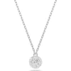 Swarovski Dextera ketting met hanger Ronde slijpvorm Zilver/Wit 5693206