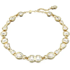 Swarovski Dextera ketting Verschillende slijpvormen Goud/Wit 5665497