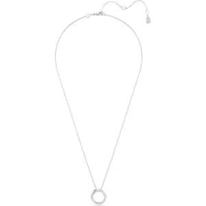 Swarovski Dextera ketting met hanger Halo pave Zilver/Wit 5692737