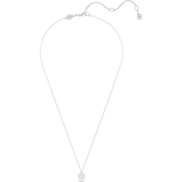 Swarovski Dextera ketting met hanger Ronde slijpvorm Zilver/Wit 5693206