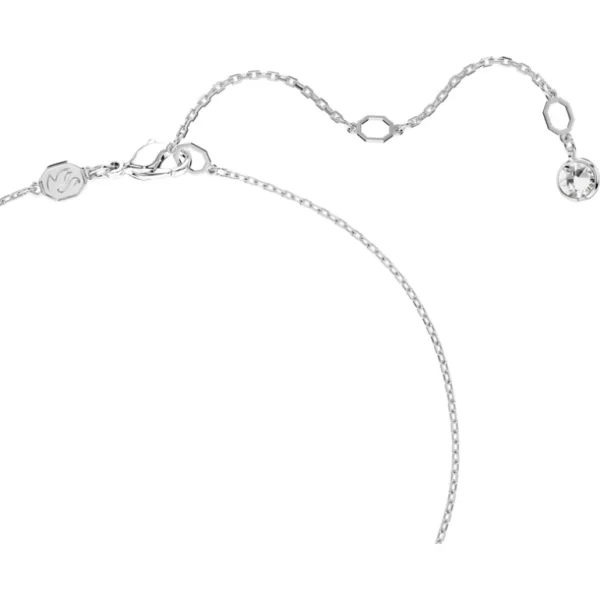 Swarovski Dextera ketting met hanger Ronde slijpvorm Zilver/Wit 5693206