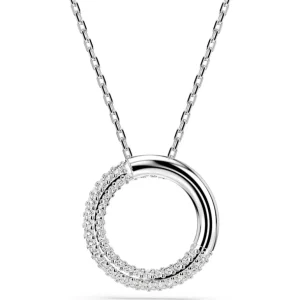Swarovski Dextera ketting met hanger Halo pave Zilver/Wit 5692737