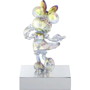 Swarovski Disney kristallen beeldje Minnie Mouse Wit/Goud 5690168