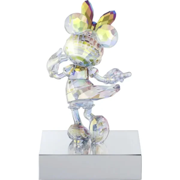 Swarovski Disney kristallen beeldje Minnie Mouse Wit/Goud 5690168