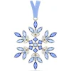 Swarovski Gema kristallen ornament Kerstornament Blauw/Wit 5691042