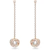 Swarovski Generation oorbellen Pierced Long CRY/ROS 5636516