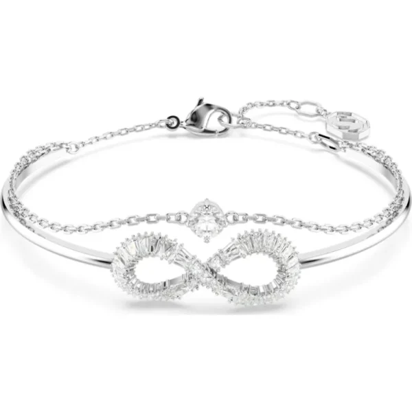 Swarovski Hyperbola armband Infinity Zilver/Wit 5684049