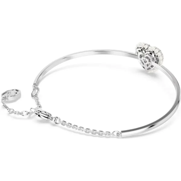 Swarovski Hyperbola armband Hartvorm Zilver/Wit 5684385
