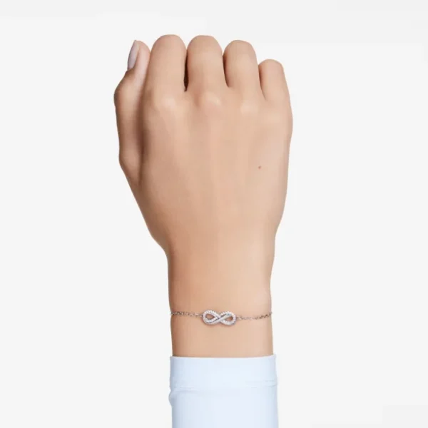 Swarovski Hyperbola armband Infinity Zilver/Wit 5679664