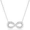 Swarovski Hyperbola ketting met hanger Infinity Zilver/Wit 5679434