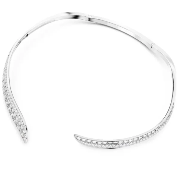 Swarovski Hyperbola ketting Artistiek Savoir Faire Design Zilver/Wit 5665330