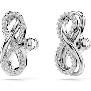 Swarovski Hyperbola oorbellen Infinity Zilver/Wit 5687269