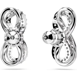 Swarovski Hyperbola oorbellen Infinity Zilver/Wit 5687269