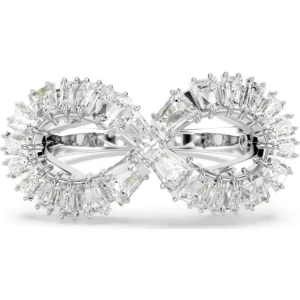 Swarovski Hyperbola ring Infinity Zilver/Wit