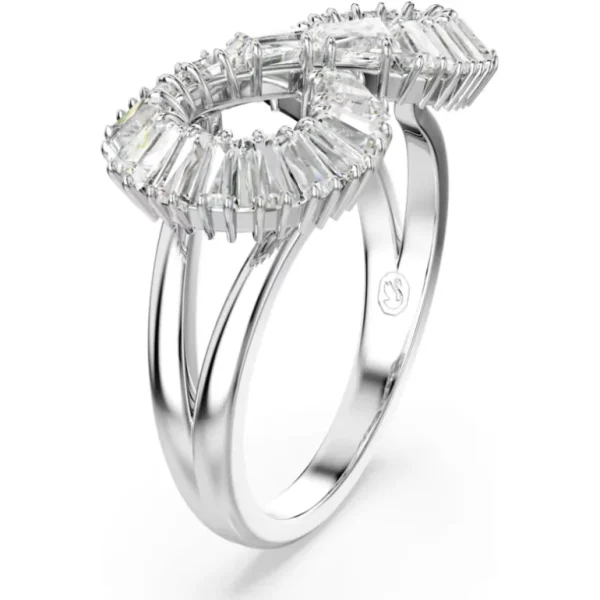 Swarovski Hyperbola ring Infinity Zilver/Wit
