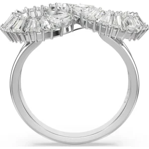 Swarovski Hyperbola ring Infinity Zilver/Wit