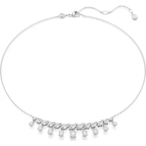 Swarovski Idyllia ketting met hanger Verschillende slijpvormen Zilver/Wit 5692637