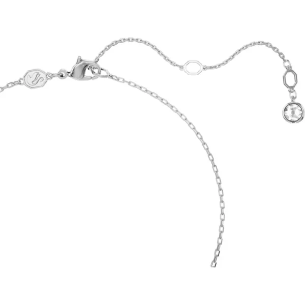 Swarovski Idyllia ketting met hanger Bloem blauw Zilver/Blauw 5680013
