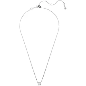Swarovski Imber ketting met hanger Ronde slijpvorm Zilver/Wit 5696039