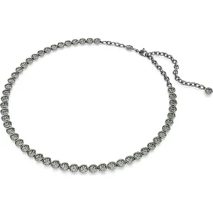 Swarovski Imber ketting Tennis ronde slijpvorm Zilver/Grijs 5682593