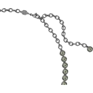 Swarovski Imber ketting Tennis ronde slijpvorm Zilver/Grijs 5682593