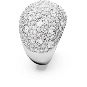 Swarovski Luna ring Cocktail Maan Zilver/Wit