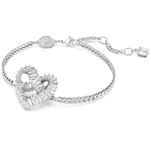 Swarovski Matrix armband Hartvorm Wit (16,5 - 20 cm) 5648299