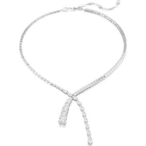Swarovski Matrix ketting Verschillende slijpvormen Zilver/Wit 5692533