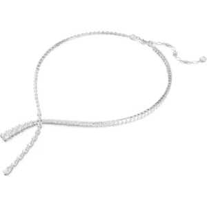 Swarovski Matrix ketting Verschillende slijpvormen Zilver/Wit 5692533