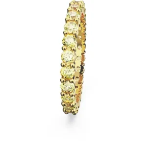 Swarovski Matrix ring Ronde vorm Goud/Geel