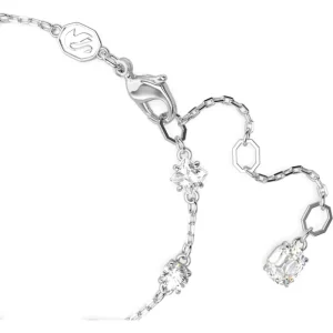 Swarovski Mesmera armband Verschillende slijpvormen Zilver/Wit (M) 5661530