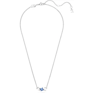 Swarovski Mesmera ketting met hanger Verschillende slijpvormen Zilver/Blauw 5668276