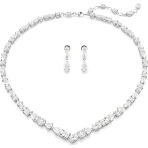 Swarovski Mesmera set Verschillende slijpvormen Zilver/Wit 5674306