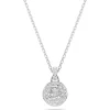 Swarovski Meteora ketting met hanger Sneeuwpave gezet Zilver/Wit 5683446