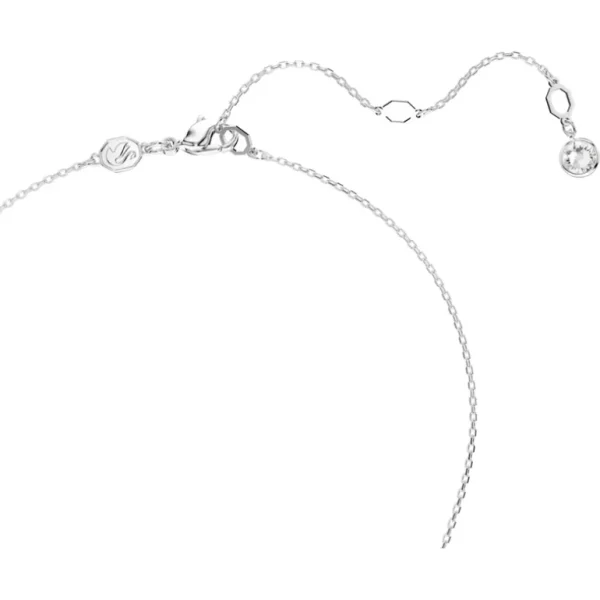 Swarovski Meteora ketting met hanger Sneeuwpave gezet Zilver/Wit 5683446