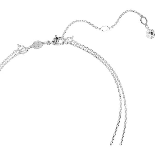 Swarovski Meteora ketting met hanger Gelaagde hanger bolvormig Zilver/Wit 5684244