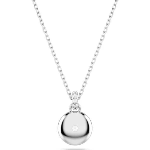 Swarovski Meteora ketting met hanger Sneeuwpave gezet Zilver/Wit 5683446