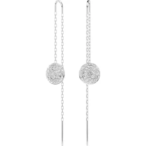 Swarovski Meteora oorbellen Oorhangers Zilver/Wit 5683448