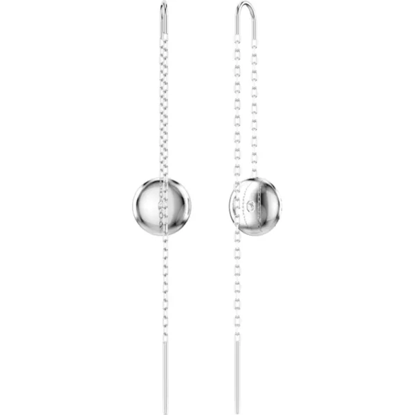 Swarovski Meteora oorbellen Oorhangers Zilver/Wit 5683448