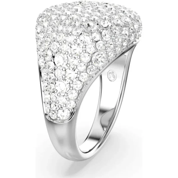 Swarovski Meteora ring Cocktailring Zilver/Wit