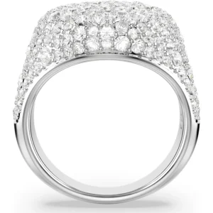 Swarovski Meteora ring Cocktailring Zilver/Wit