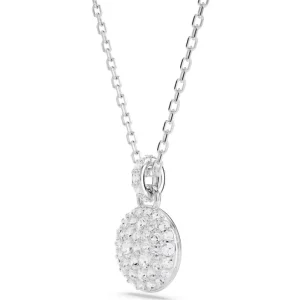 Swarovski Meteora set Sneeuwpave gezet ketting en oorbellen Zilver/Wit 5683445
