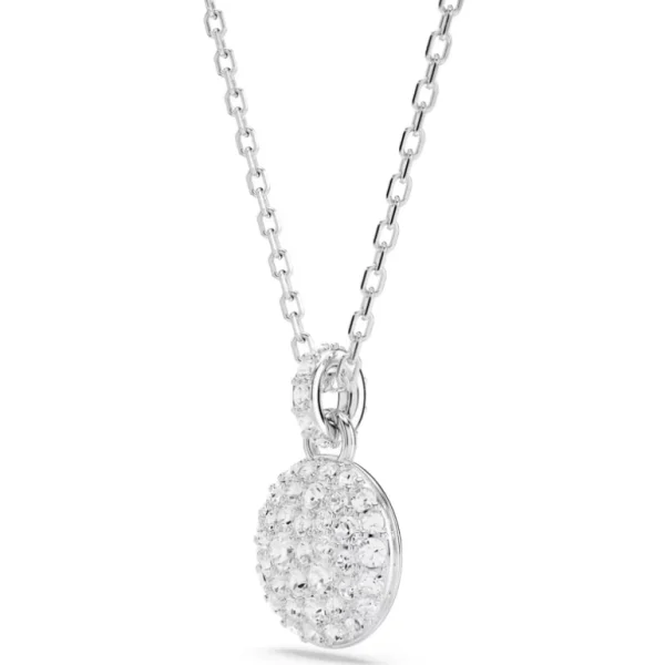 Swarovski Meteora set Sneeuwpave gezet ketting en oorbellen Zilver/Wit 5683445