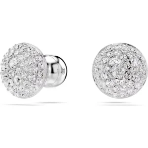 Swarovski Meteora set Sneeuwpave gezet ketting en oorbellen Zilver/Wit 5683445