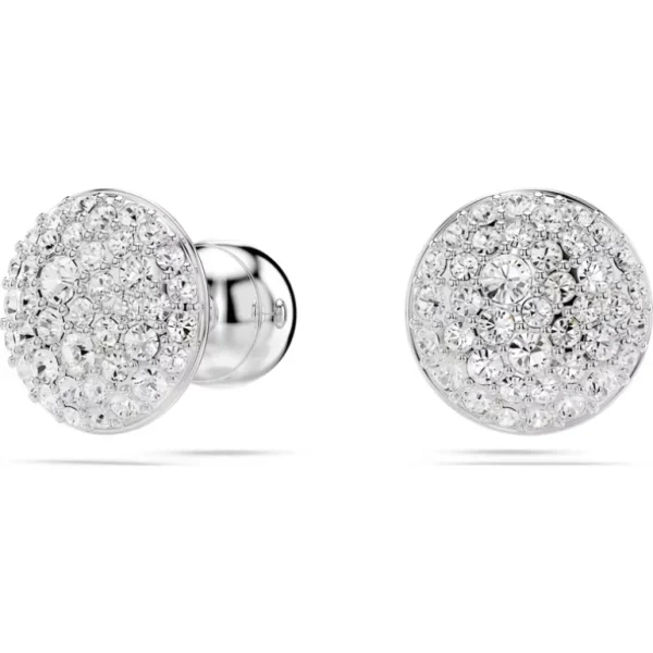 Swarovski Meteora set Sneeuwpave gezet ketting en oorbellen Zilver/Wit 5683445