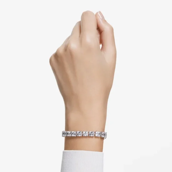 Swarovski Millenia armband Square Cut Zilver/Wit 5599202